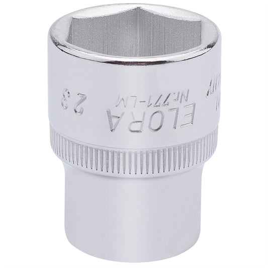 Elora 15312 Hexagon Socket 1/2" Sq. Dr. 23mm Elora