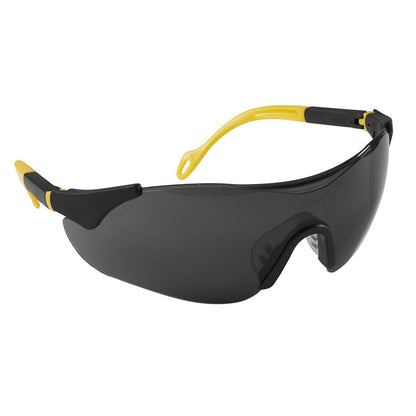 Sealey 9209 Sports Style Shaded Safety Specs with Adjustable Arms Sealey