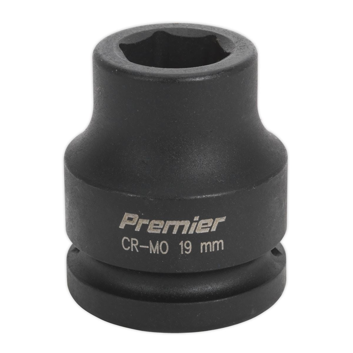 Sealey IS3419 Impact Socket 19mm 3/4"Sq Drive Sealey