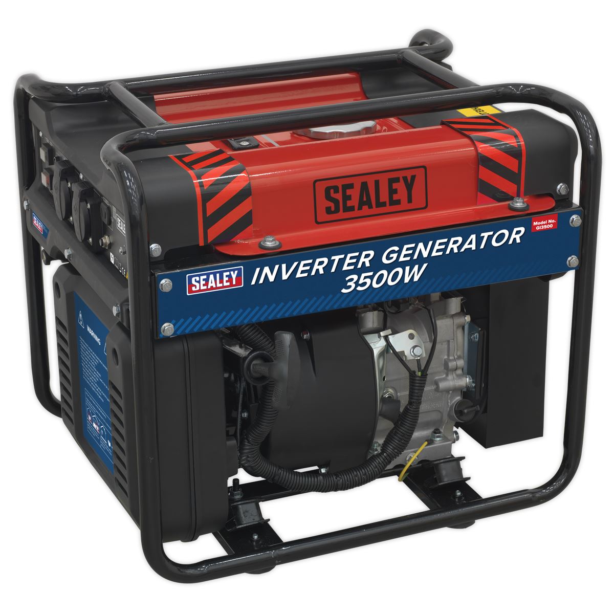 Sealey GI3500 Inverter Generator 3500W 230V 4-Stroke Engine Sealey