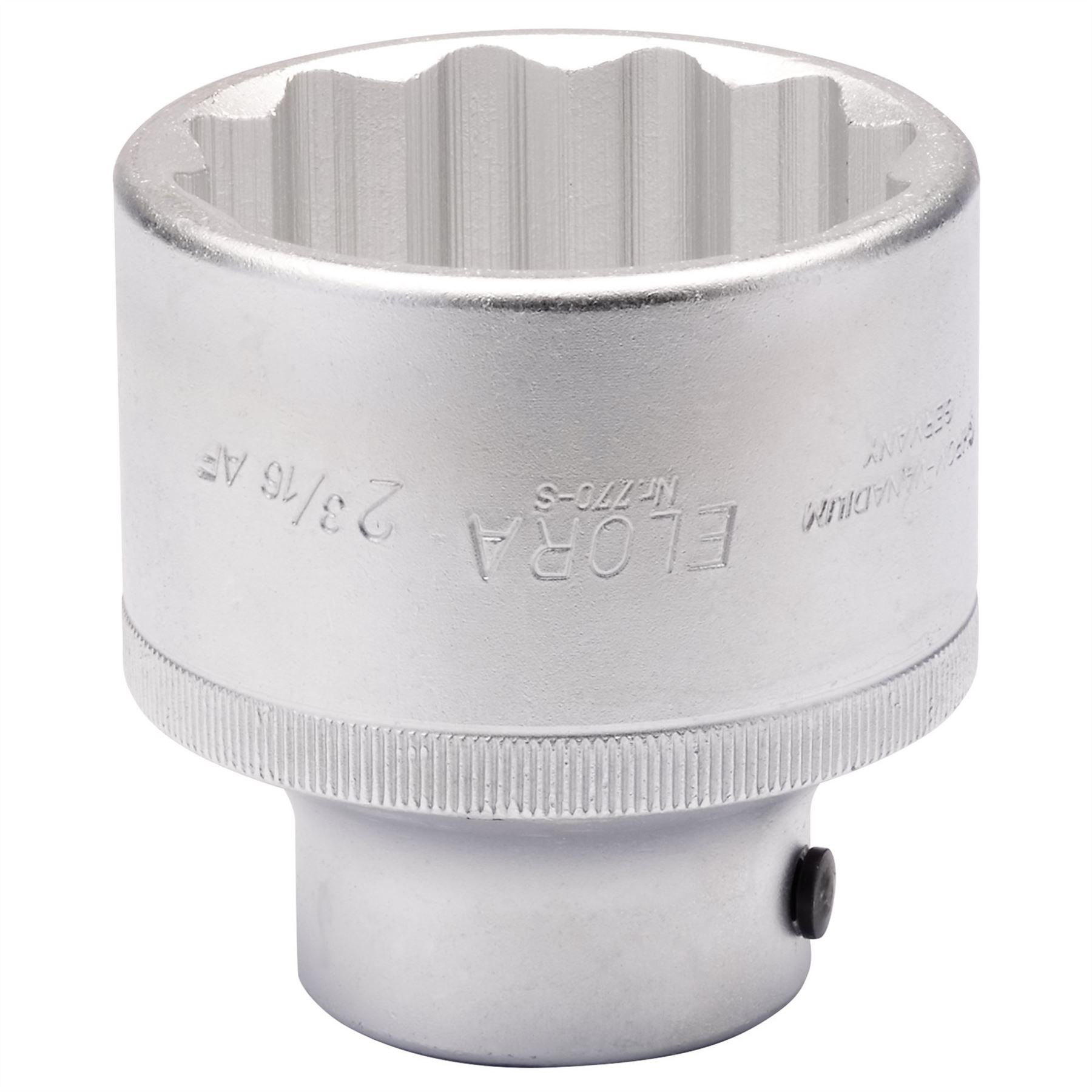 Elora 00658 Bi-Hexagon Socket 2.3/16" 3/4" Sq. Dr. Elora