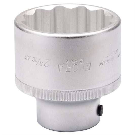 Elora 00658 Bi-Hexagon Socket 2.3/16" 3/4" Sq. Dr. Elora