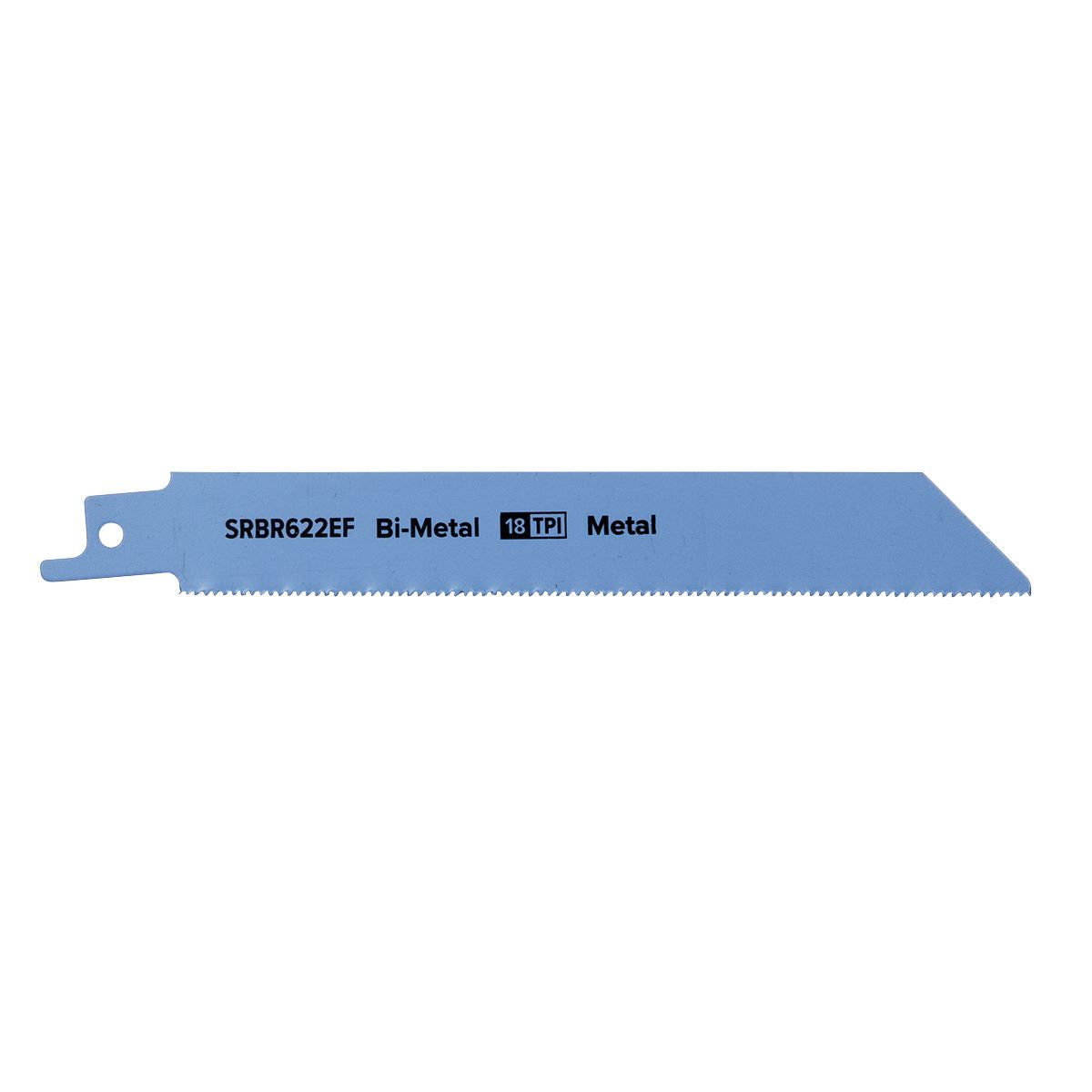 Sealey SRBR622EF Reciprocating Saw Blade Metal 150mm 18tpi - Pack of 5 Sealey