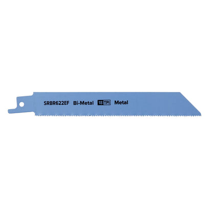 Sealey SRBR622EF Reciprocating Saw Blade Metal 150mm 18tpi - Pack of 5 Sealey