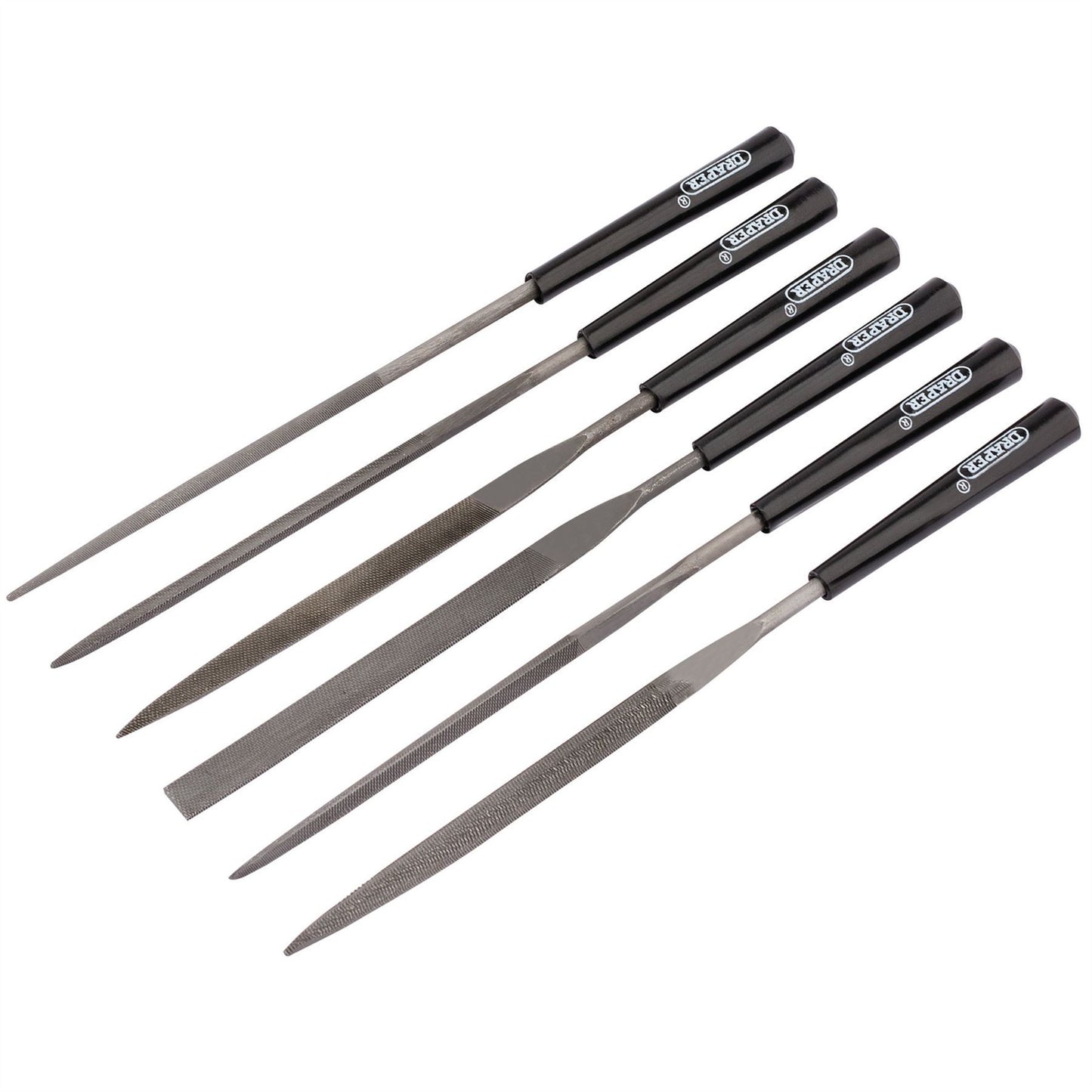 Draper 82577 Needle File Set 140mm 6 Piece Draper