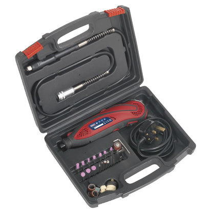 Sealey E540 Multipurpose Rotary Tool & Engraver Kit 40pc 230V Sealey