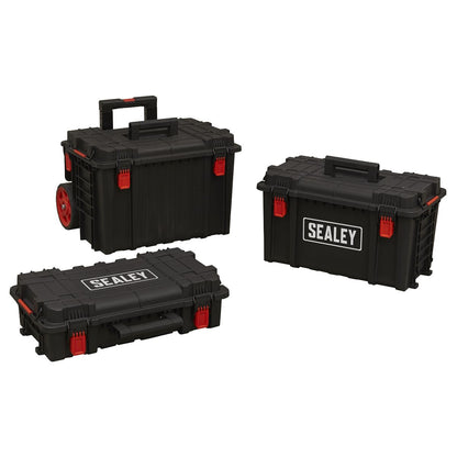 Sealey AP890 Mobile Storage System Set 3pc Heavy-Duty Sealey