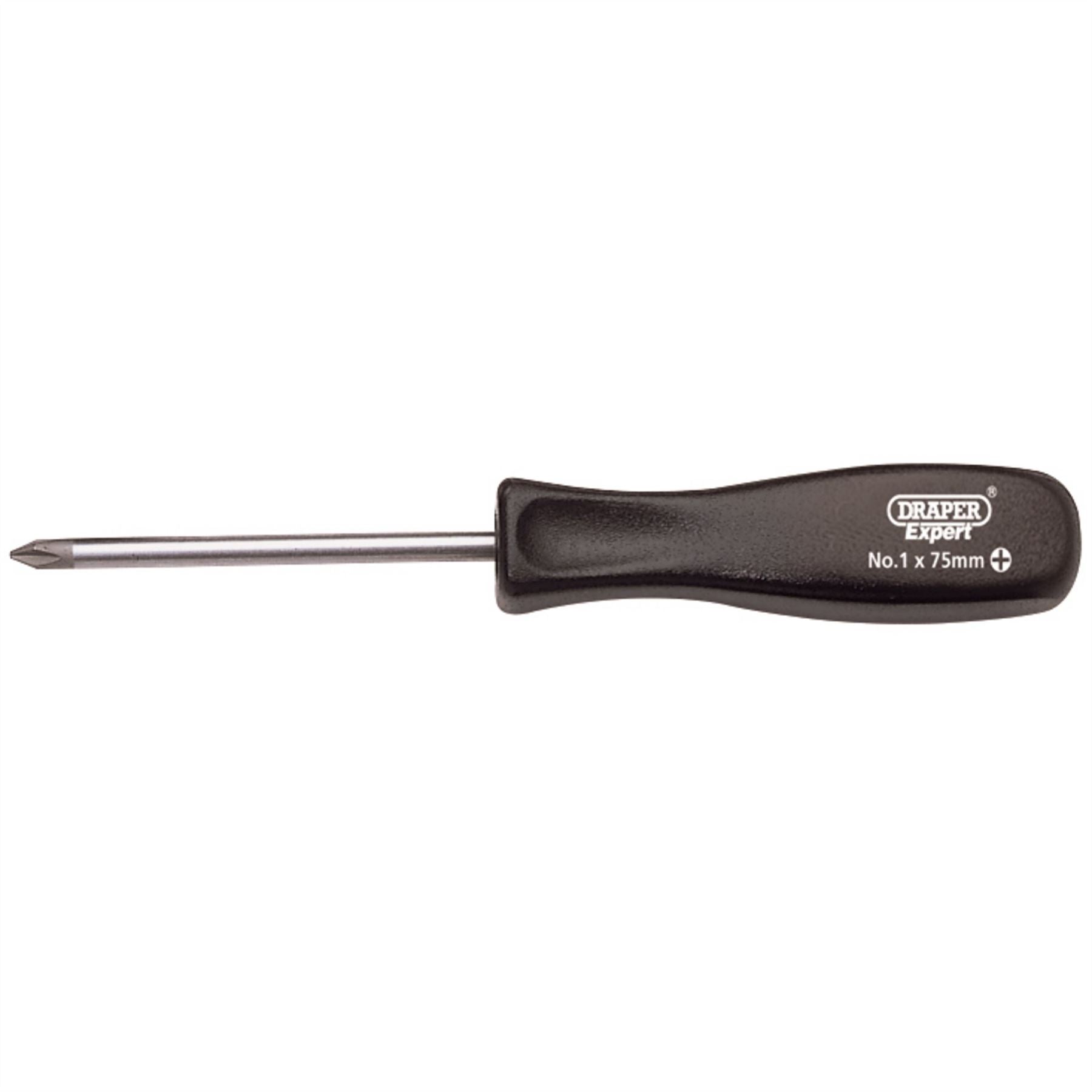 Draper 19532 Cross Slot Mechanics Screwdriver No.1 x 75mm Draper