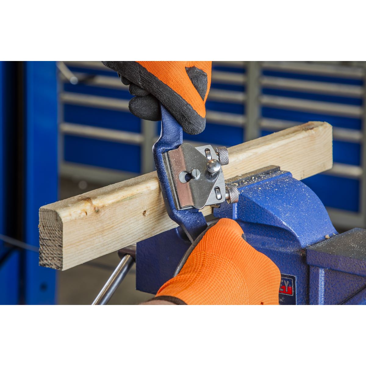 Sealey SSFS1 Spoke Shave Flat Sole 240mm Sealey