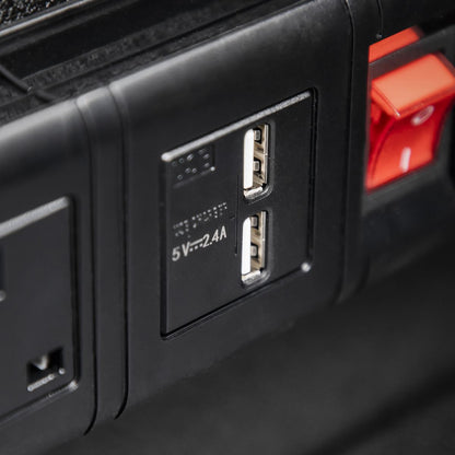 Sealey AP4206BE Mobile Tool Cabinet 1120mm with Power Tool Charging Drawer Sealey