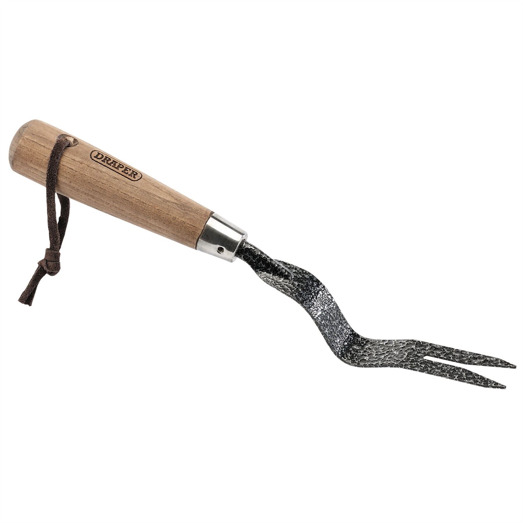 Draper 14315 Carbon Steel Heavy Duty Hand Weeder with Ash Handle 125mm Draper