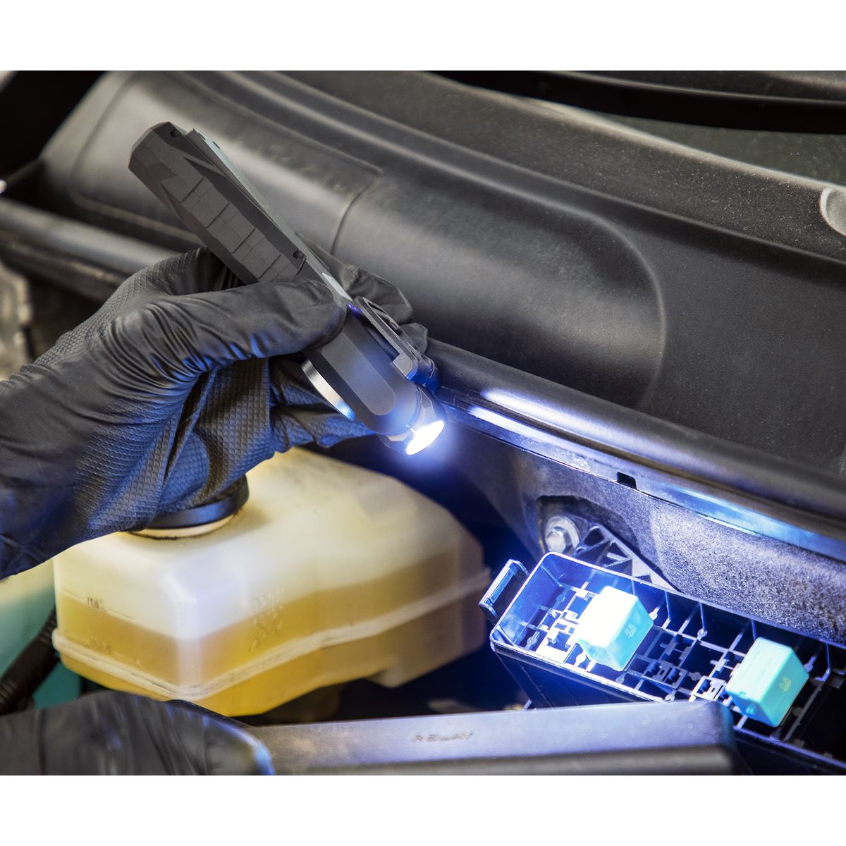 Sealey LED316 Rechargeable 3-in-1 Inspection Light 5W COB & 3W SMD LED Sealey