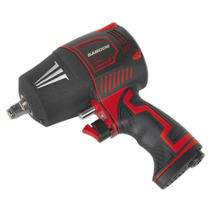 Sealey SA6006 Composite Air Impact Wrench 1/2"Sq Drive - Twin Hammer Sealey