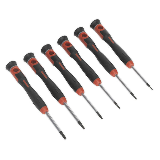 Sealey AK97304 Precision Security TRX-Star* Driver Set 6pc Sealey