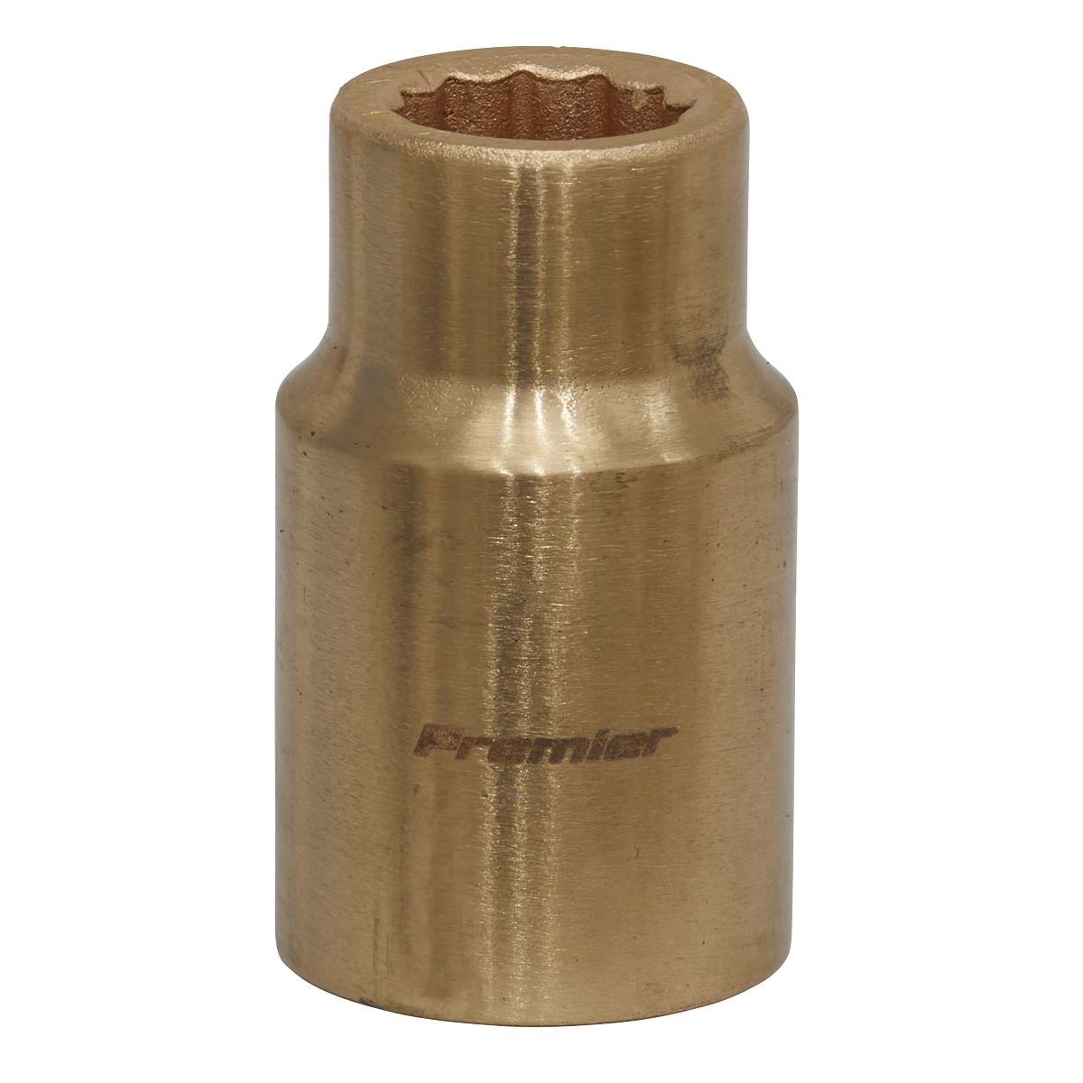 Sealey NS045 Socket 12mm 1/2"Sq Drive - Non-Sparking WallDrive® Sealey