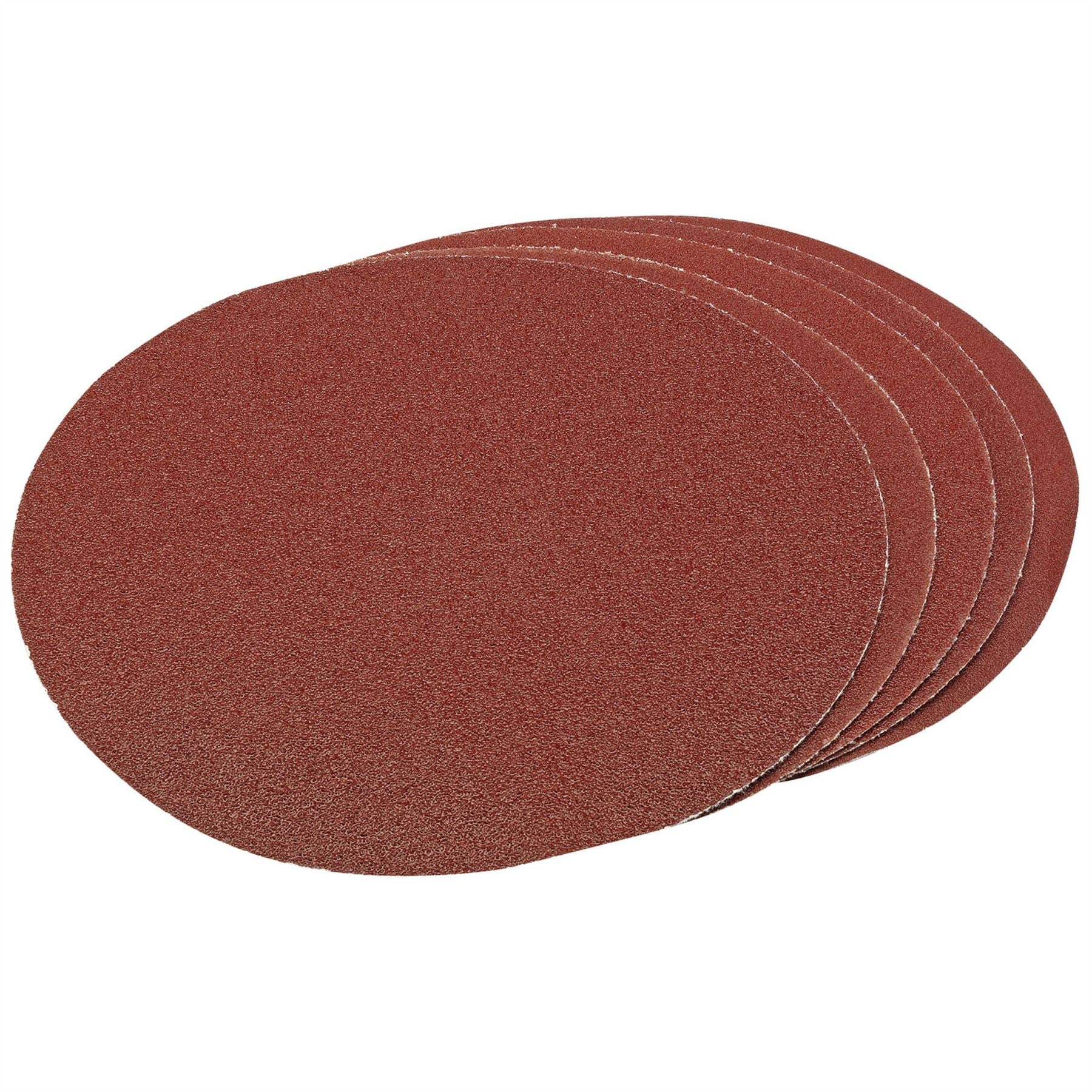 Draper 23360 Assorted Hook and Eye Backed Aluminium Oxide 200mm Pack of 5 Draper