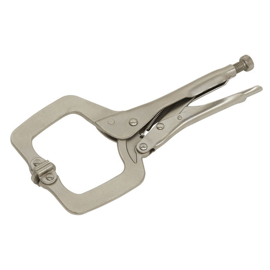 Sealey AK6827 Locking C-Clamp 280mm 0-90mm Capacity Sealey