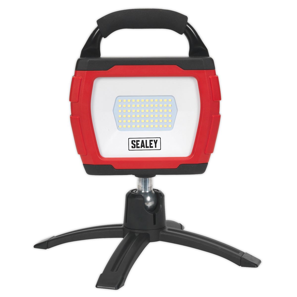 Sealey LED360FR Rechargeable 360° Floodlight 36W SMD LED Portable Red Lithium-ion Sealey