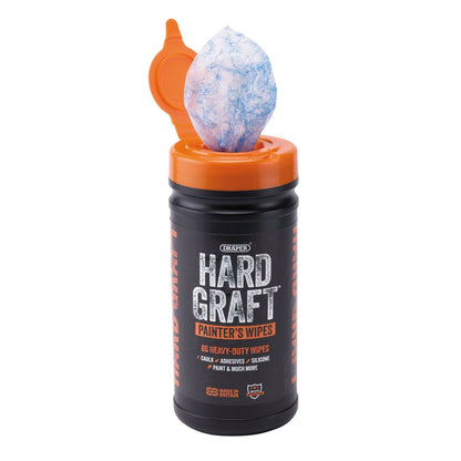 Draper 12439 Hard Graft Painters Wipes Tub of 80 Draper