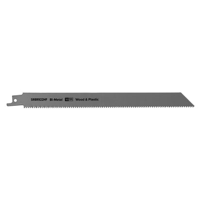 Sealey SRBR922HF Reciprocating Saw Blade Wood & Plastics 230mm 10tpi - Pack of 5 Sealey