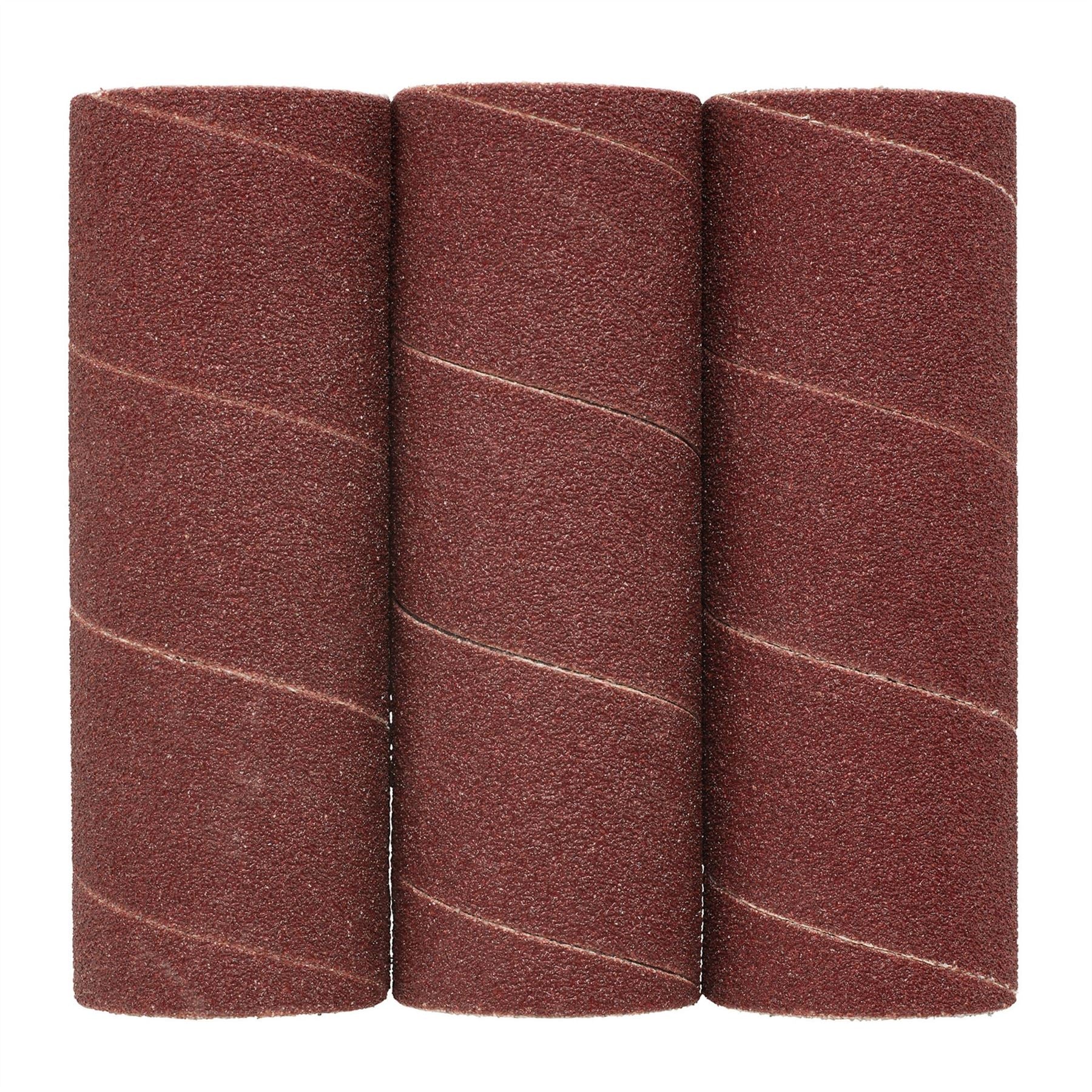 Draper 08404 Aluminium Oxide Sanding Sleeves 38 x 115mm 80 Grit Pack of 3 Draper