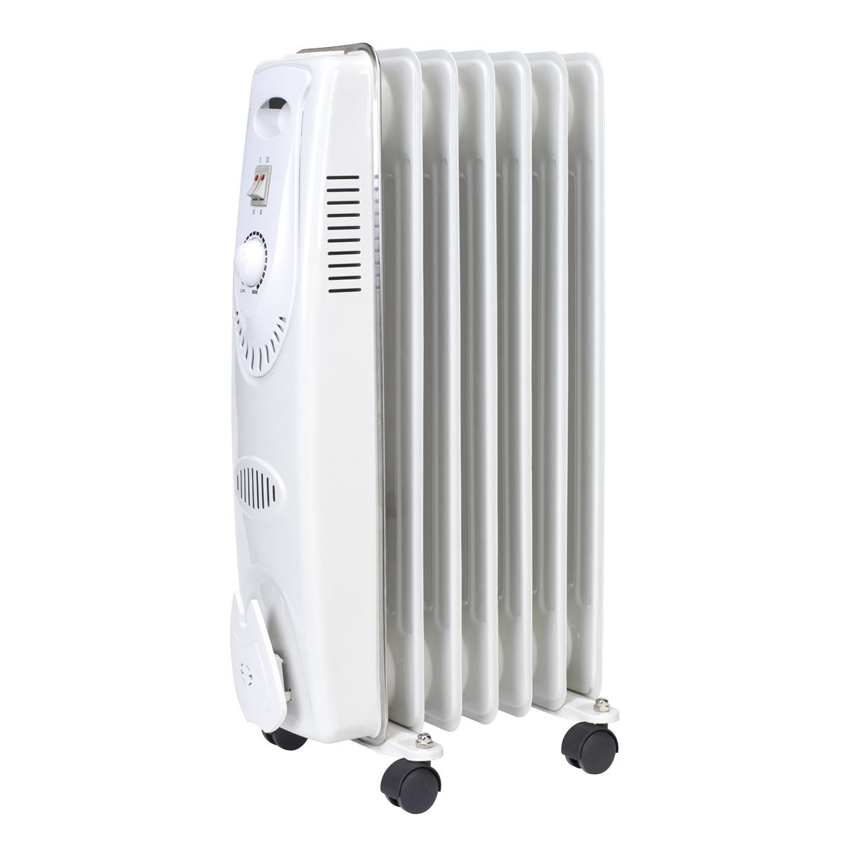 Sealey RD1500 Oil Filled Radiator 1500W/230V 7-Element Sealey
