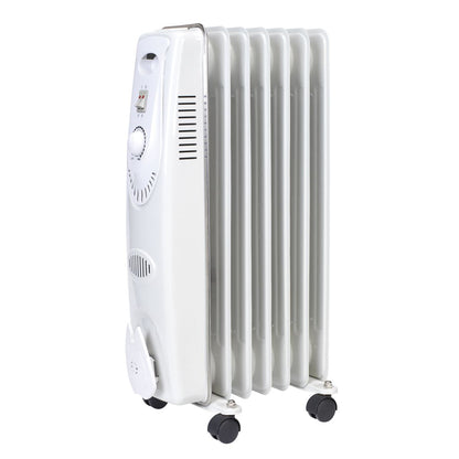 Sealey RD1500 Oil Filled Radiator 1500W/230V 7-Element Sealey