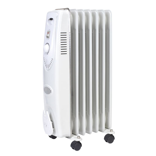 Sealey RD1500 Oil Filled Radiator 1500W/230V 7-Element Sealey