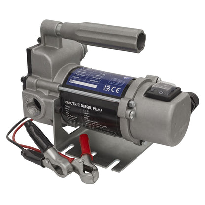 Sealey TP96 Diesel/Fluid Transfer Pump Portable 12V Sealey