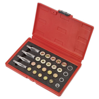 Sealey VS660 Drain Plug Thread Repair Set Sealey
