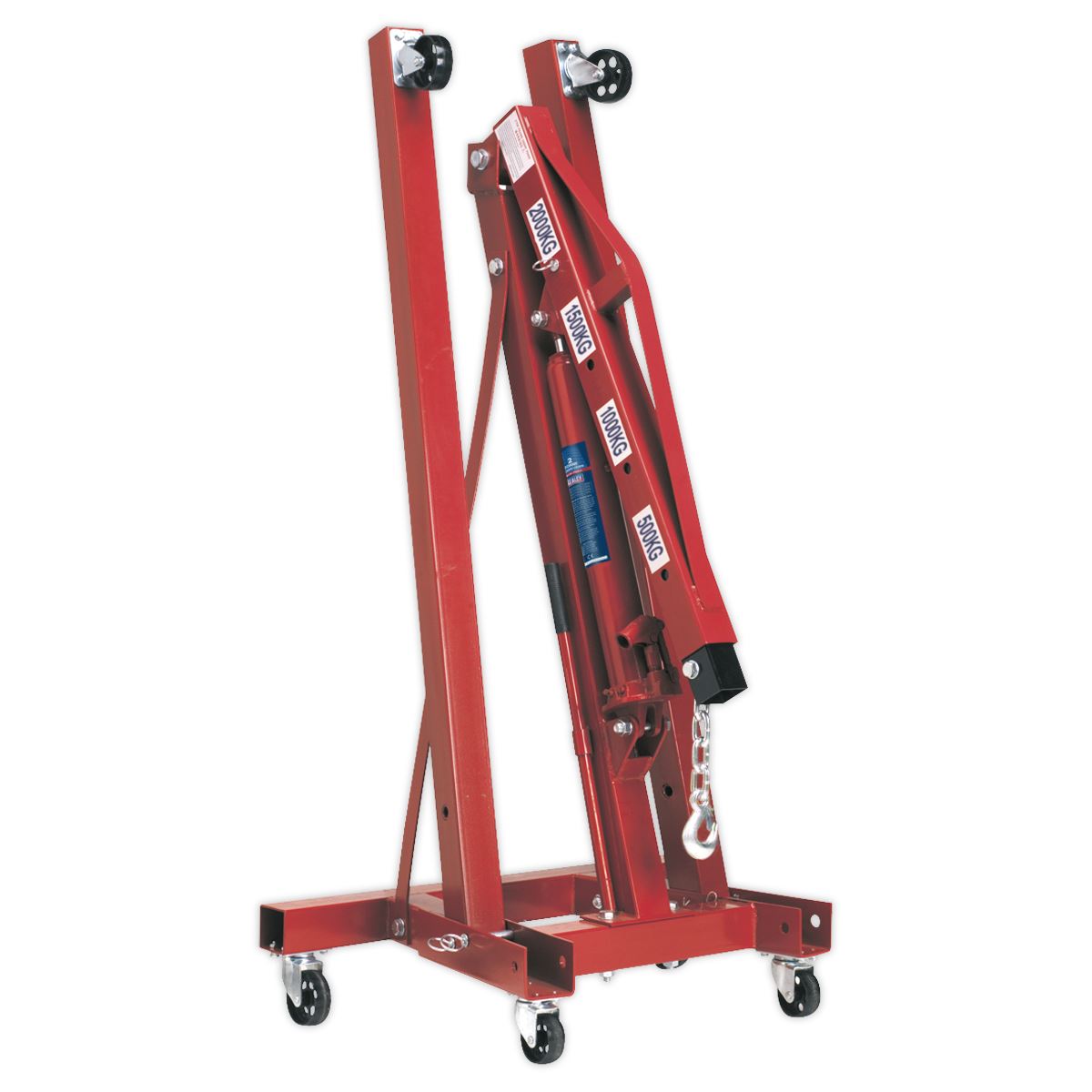 Sealey PH20 Folding Engine Crane 2 Tonne Sealey