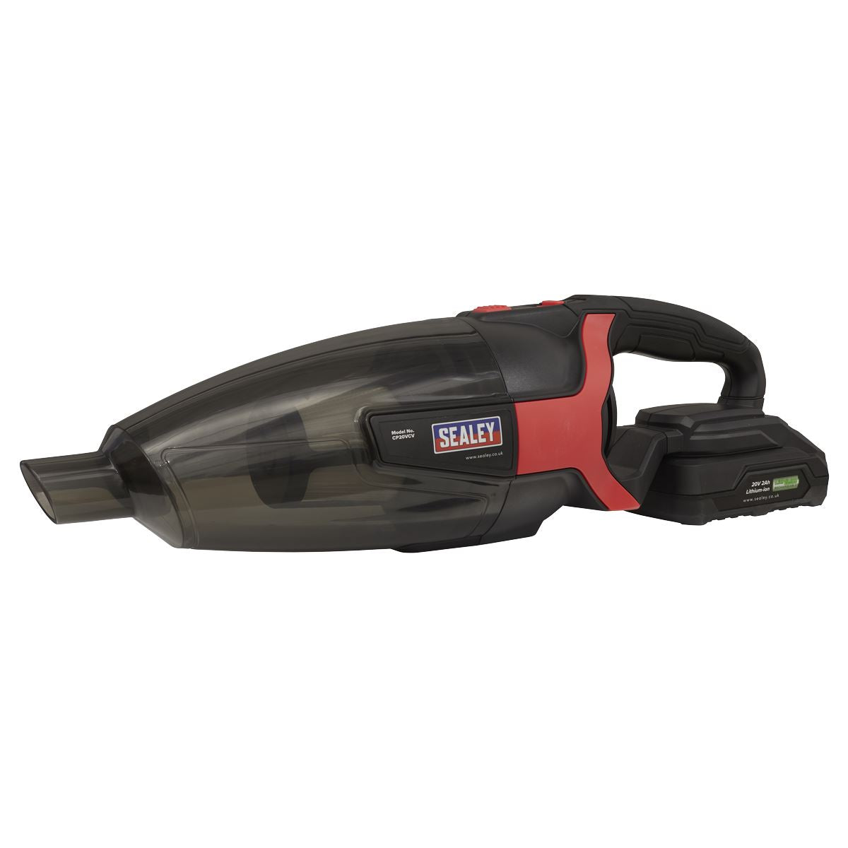 Sealey CP20VCV Cordless Handheld Vacuum Cleaner 650ml 20V SV20 Series - Body Only Sealey