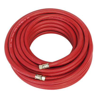 Sealey AHC20 Air Hose 20m x Ø8mm with 1/4"BSP Unions Sealey