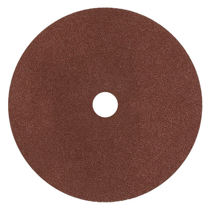 Sealey WSD740 Fibre Backed Disc Ø175mm - 40Grit Pack of 25 Sealey