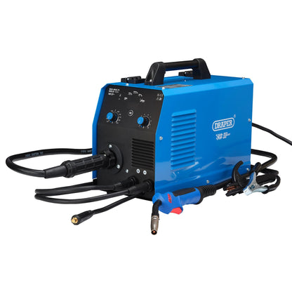 Draper 70047 Gas/Gasless MIG Inverter Multi-Welder Dti 160A Draper