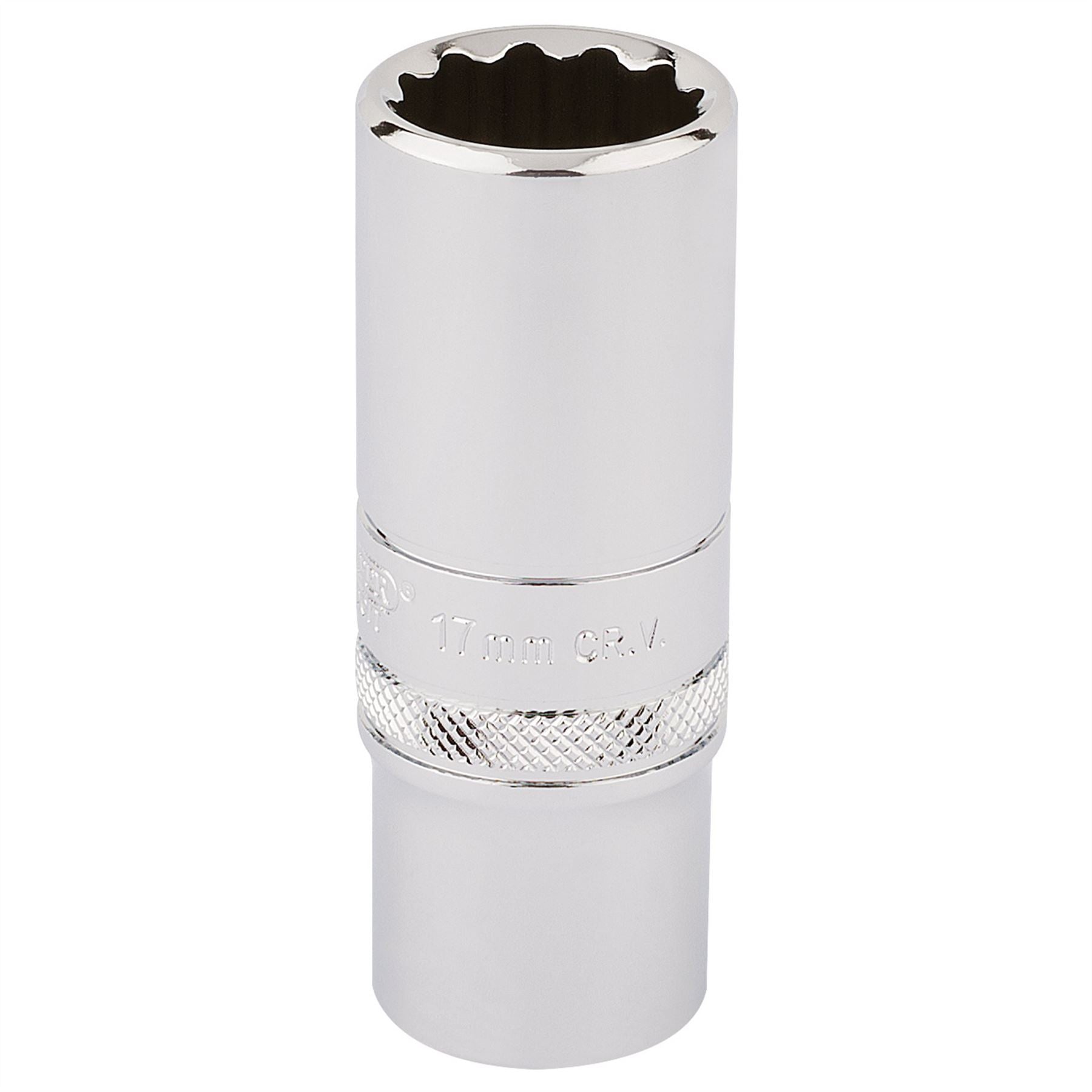 Draper 33013 HI-TORQ® 12 Point Deep Socket 3/8" Sq. Dr. 17mm Draper