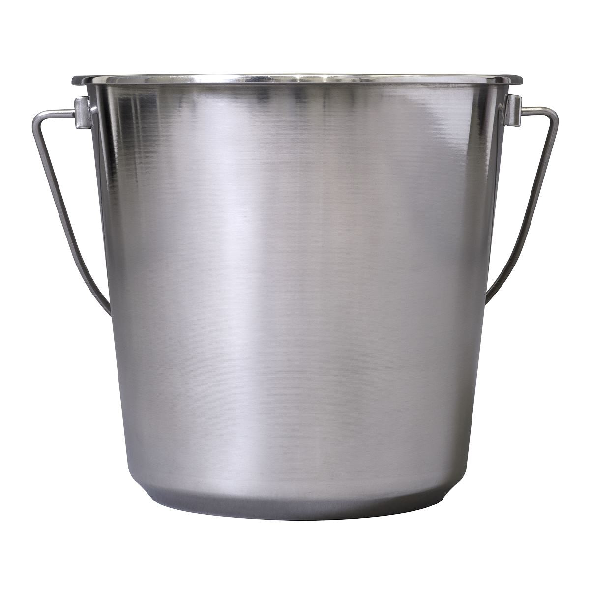 Sealey BM8L Mop Bucket 12L - Stainless Steel Sealey