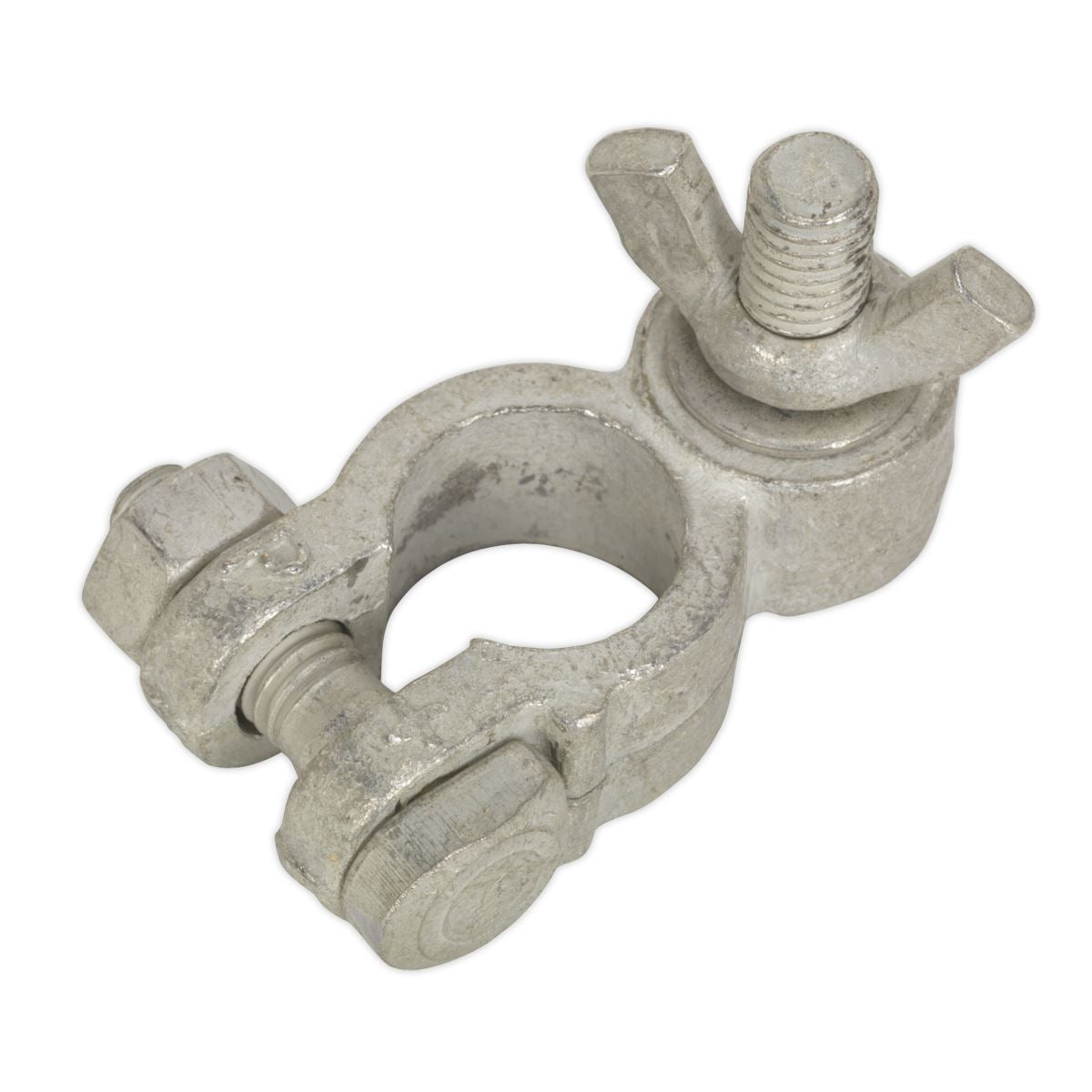 Sealey BTP23 Battery Terminal - Post with Washer & Wing Nut 24V Positive Pack of 5 Sealey