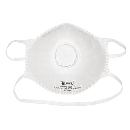 Draper 82483 FFP2 NR Moulded Masks Pack of 10 Draper