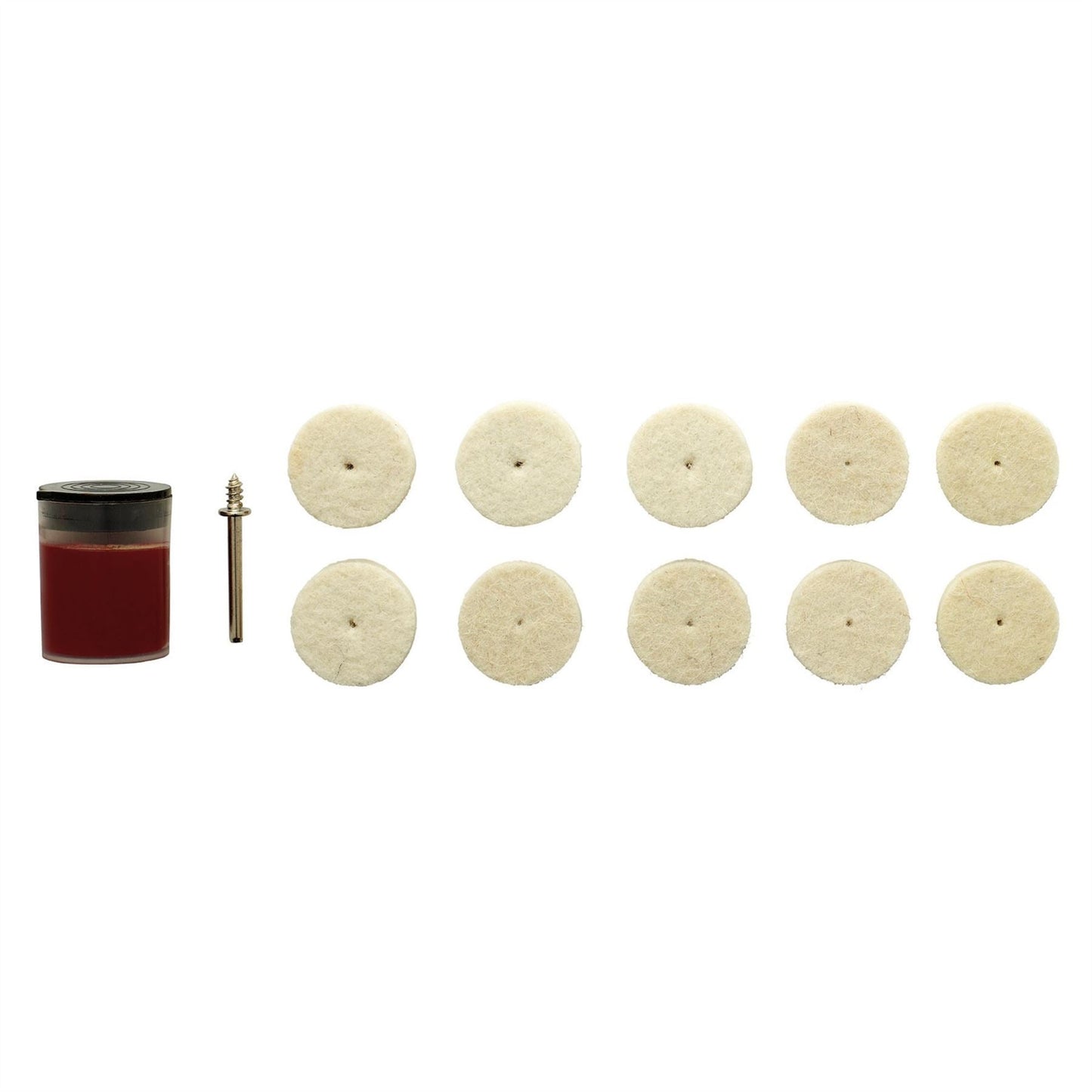 Draper 08958 Polishing Wheels Set for D20 Engraver/Grinder 12 Piece Draper