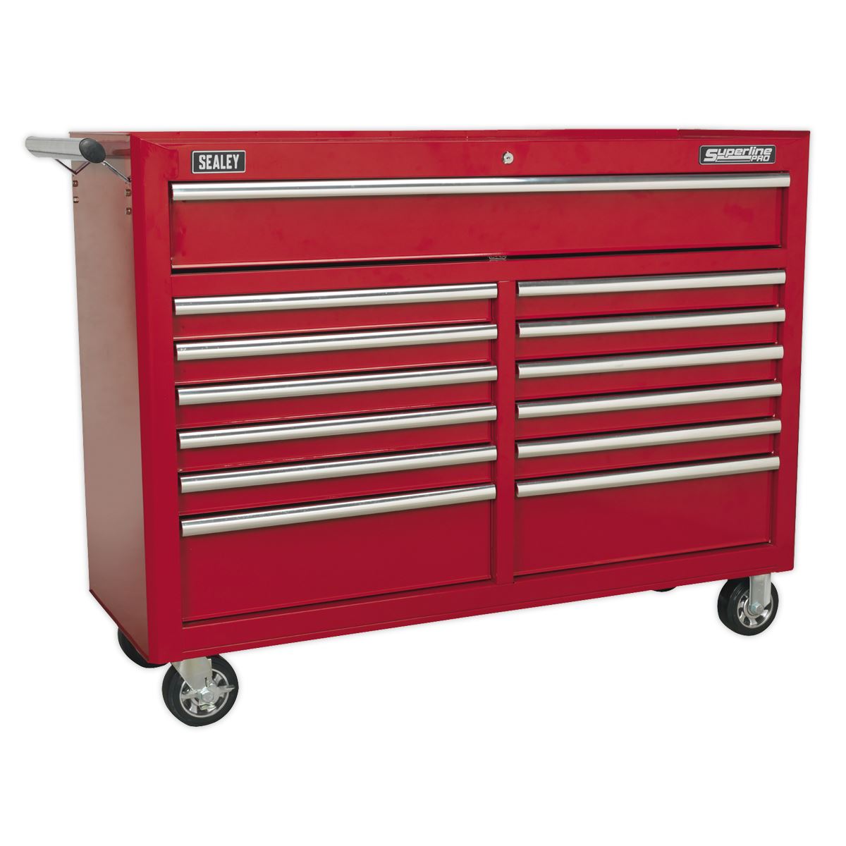 Sealey AP52COMBO1 Tool Chest Combination 23 Drawer with Ball-Bearing Slides - Red Sealey