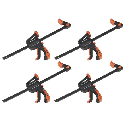 Sealey AK61024 Ratchet Bar Clamp 300mm  4pc Set Sealey