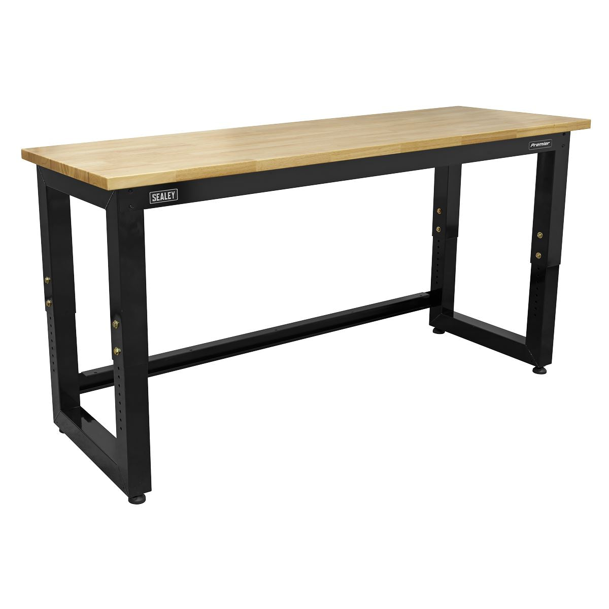 Sealey APMS22 Steel Adjustable Workbench with Wooden Worktop 1830mm - Heavy-Duty Sealey
