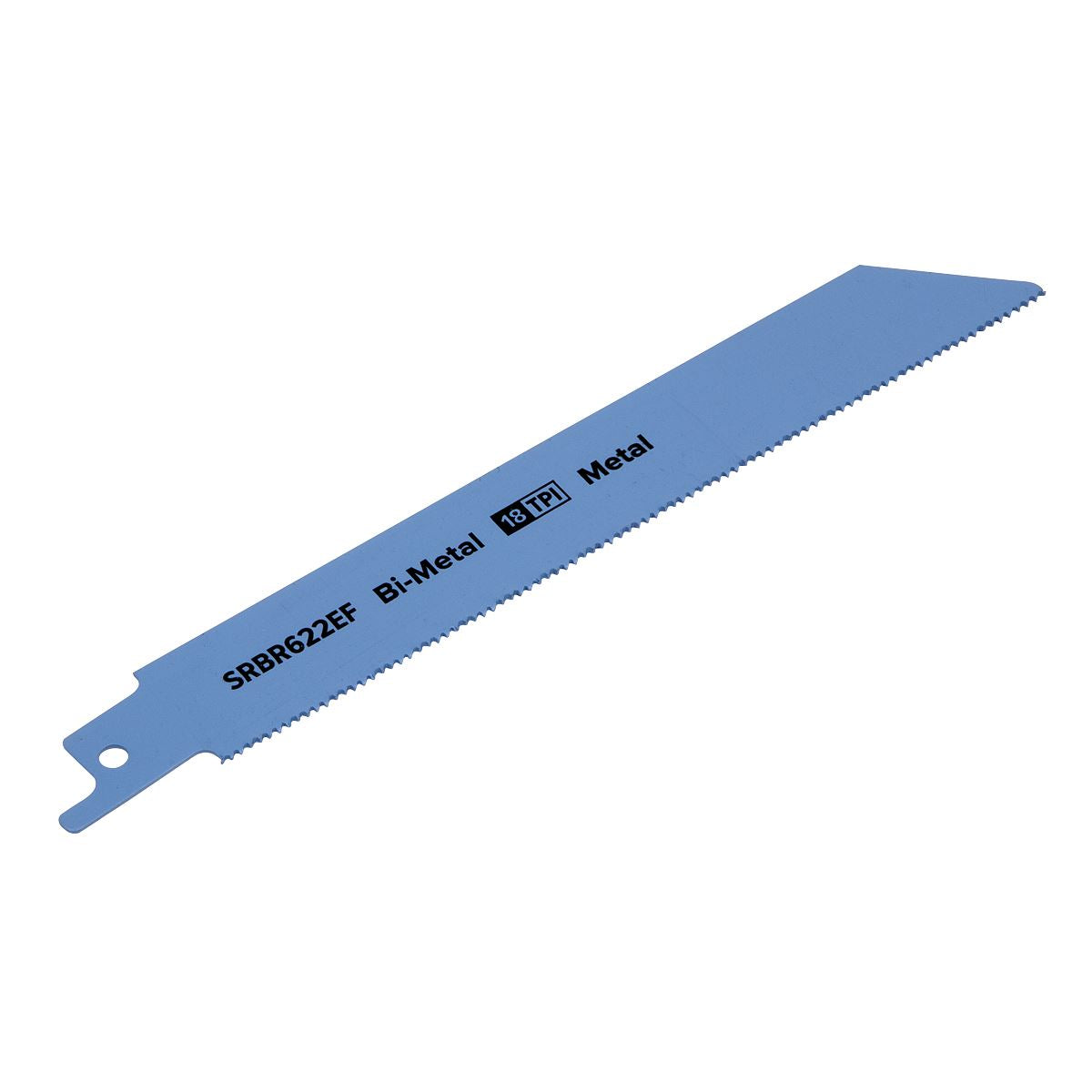 Sealey SRBR622EF Reciprocating Saw Blade Metal 150mm 18tpi - Pack of 5 Sealey