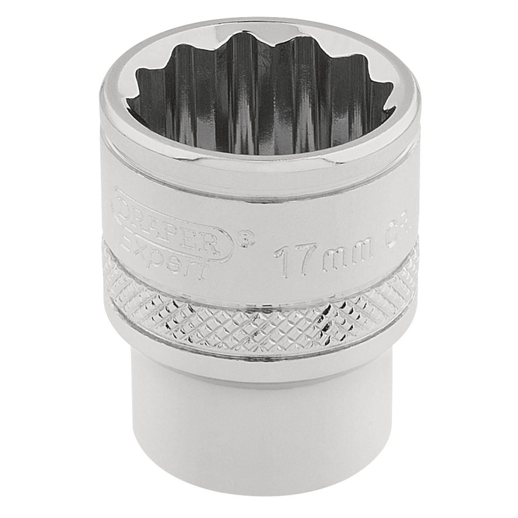 Draper 32781 HI-TORQ® 12 Point Socket 3/8" Sq. Dr. 17mm Draper
