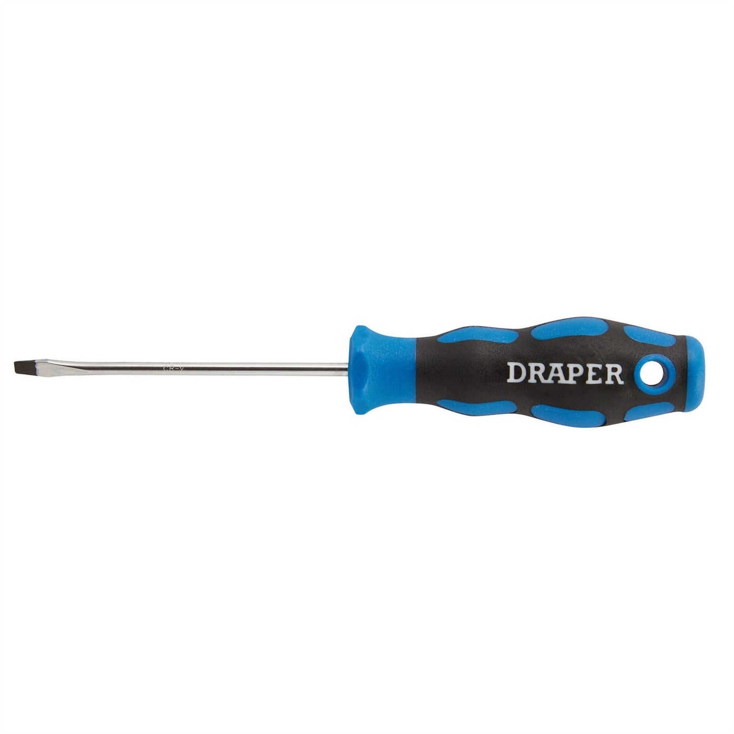Draper 48919 Soft Grip Plain Slot Screwdriver 3.2 x 75mm Draper