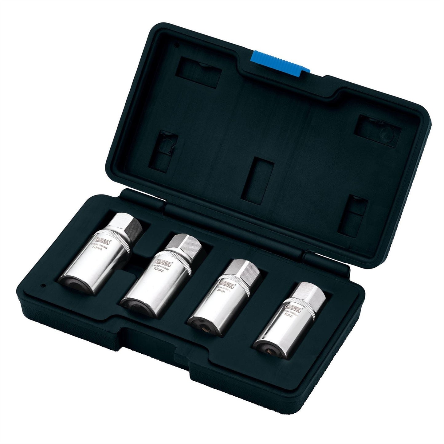 Draper 55641 Stud Extractor Set 1/2" Sq. Dr. 4 Piece Draper