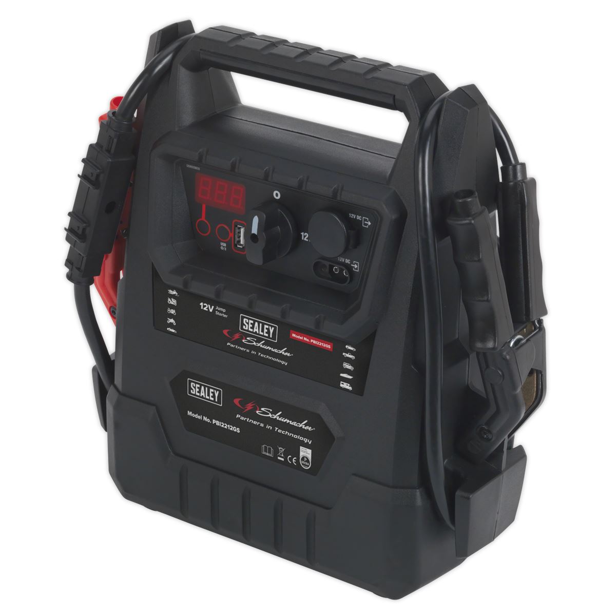 Sealey PBI2212GS RoadStart® Emergency Jump Starter 12V 2300 Peak Amps - DEKRA Approved Sealey