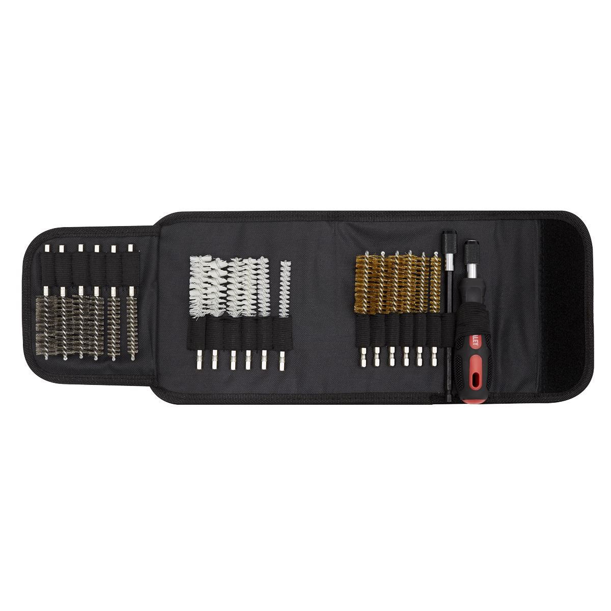 Sealey VS1800 Cleaning & Decarbonising Brush Set 20pc Sealey