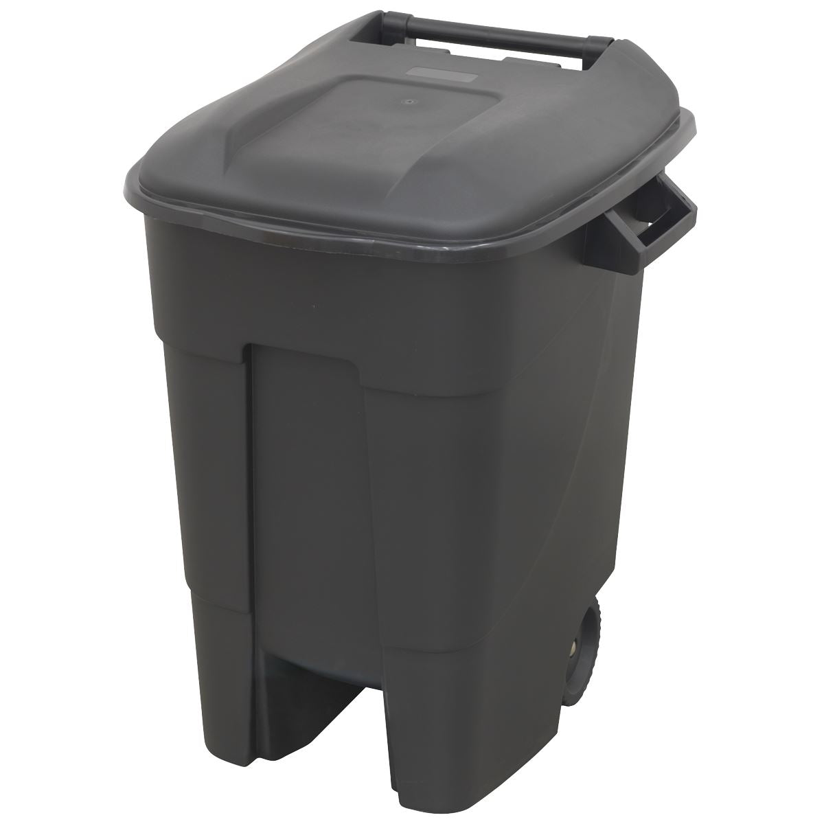 Sealey BM100 Refuse/Wheelie Bin 100L - Black Sealey